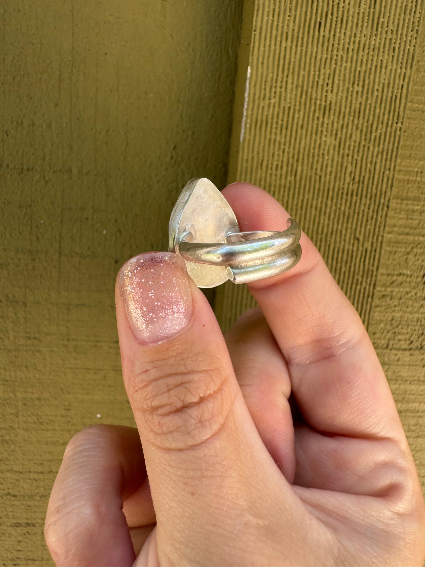 Teardrop Druzy Agate