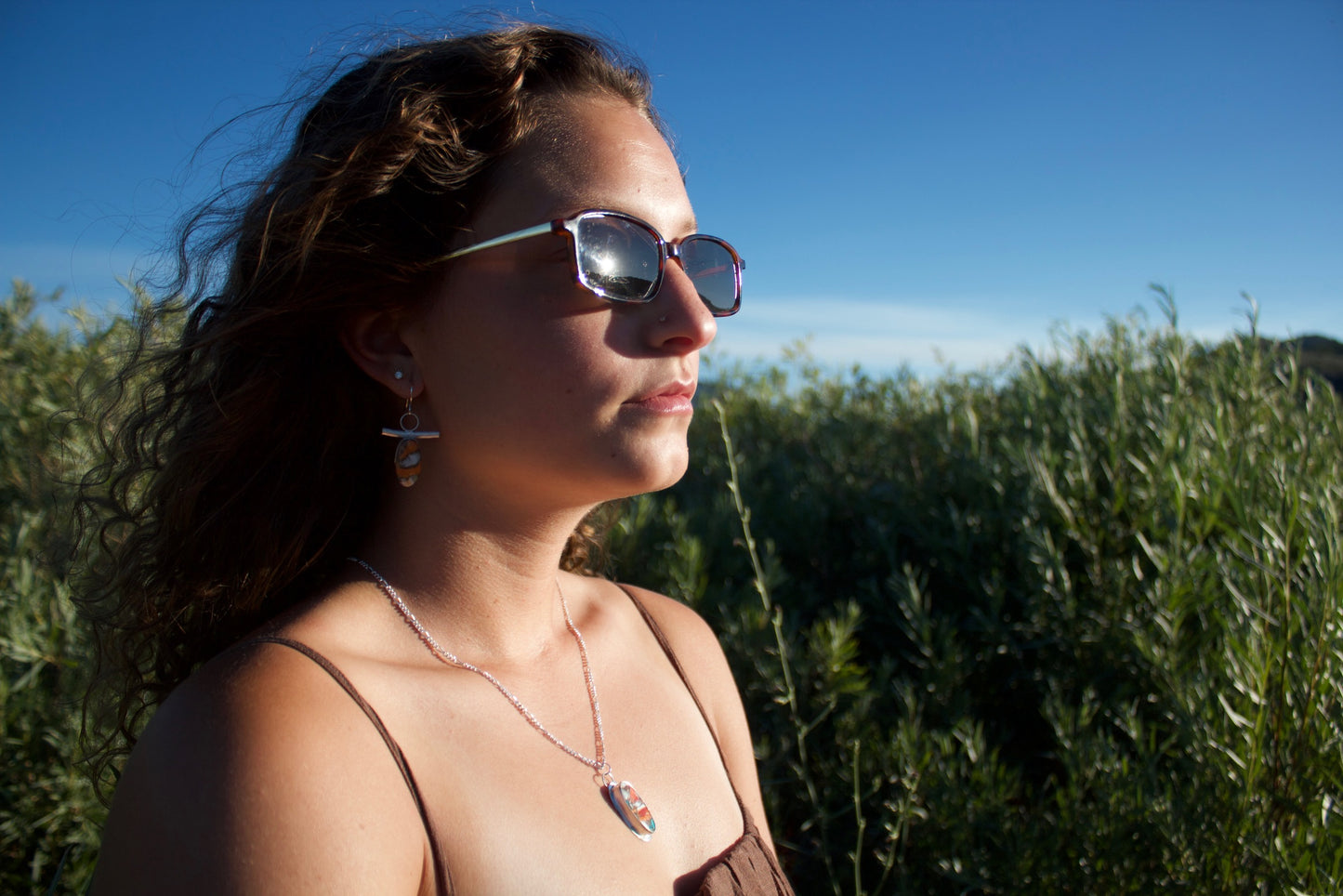 Silent Stone Earrings