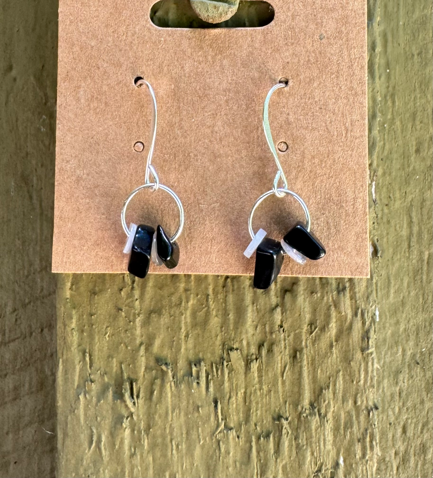 Obsidian Earrings