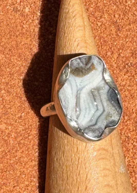 Oval Druzy Agate