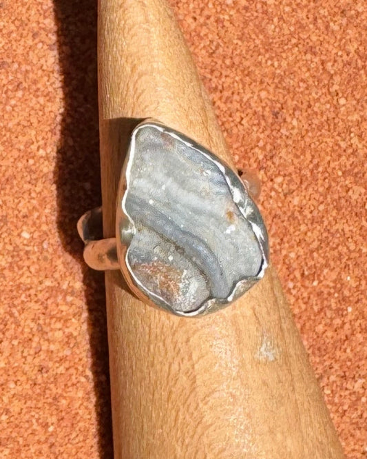 Teardrop Druzy Agate
