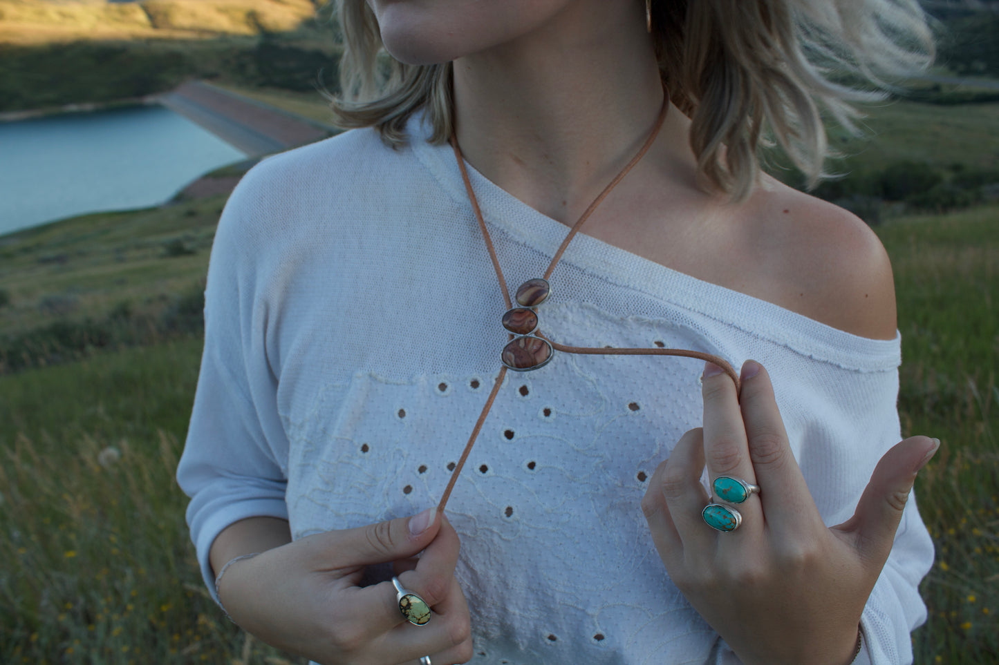Canyon Wave Bolo-Tie