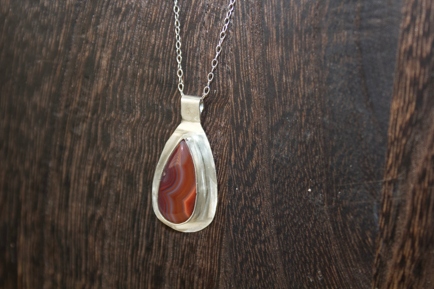 Red Agate Pendant