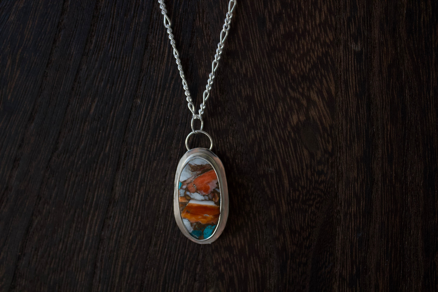 Oval Mohave Turqouise Pendant